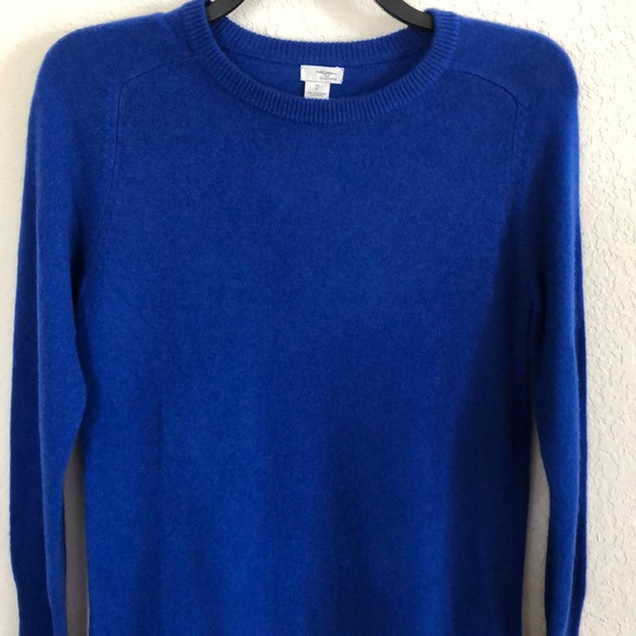 NWT Halogen 100% cashmere blue sweater | xs - Picture 5 of 12